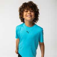 Puma Train T-Shirt Junior Небесно синьо Детски тениски и фланелки