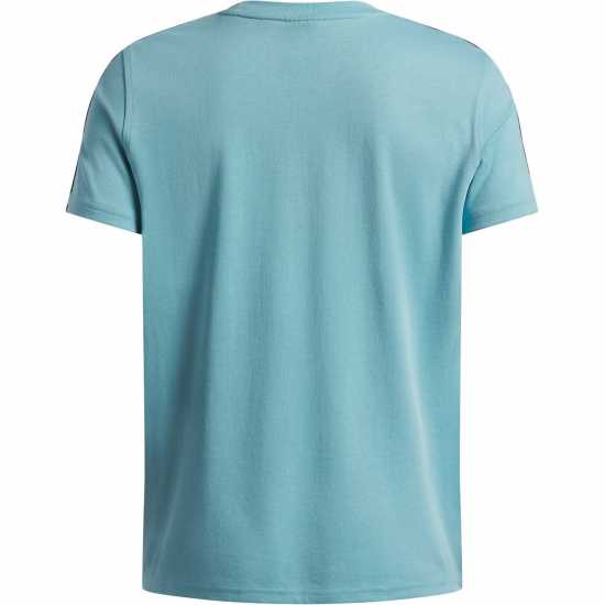 Under Armour Ua Sportstyle Taped Boys Short Sleeve Blue Haze 