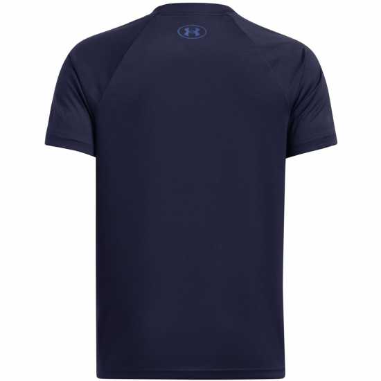 Атлетика Under Armour Short-Sleeve Performance Gym Top Синьо Under Armour Short-Sleeve Performance Gym Top Синьо Атлетика