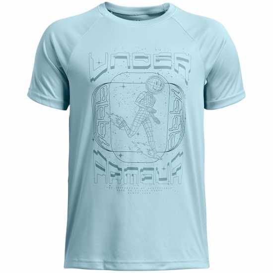 Under Armour Game Day Tee Jn99 Blue Детски тениски и фланелки