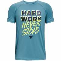 Under Armour Armour Rock Hard Work Short Sleeve T-Shirt Junior Boys  Детски тениски и фланелки