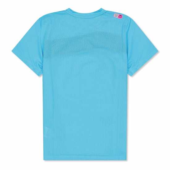 Puma Kids' Graphic Tee Short Sleeve Performance Gym Top  