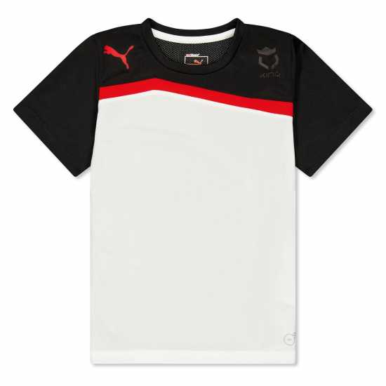 Puma Unisex Kids' King Training Short Sleeve Performance Gym Top  