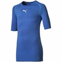 Puma (5) Tb Ss Tee (Vent) Juniors  