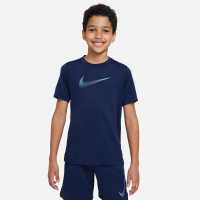Nike Dri-FIT Big Kids' (Boys') Short-Sleeve Training Top  Детски тениски и фланелки