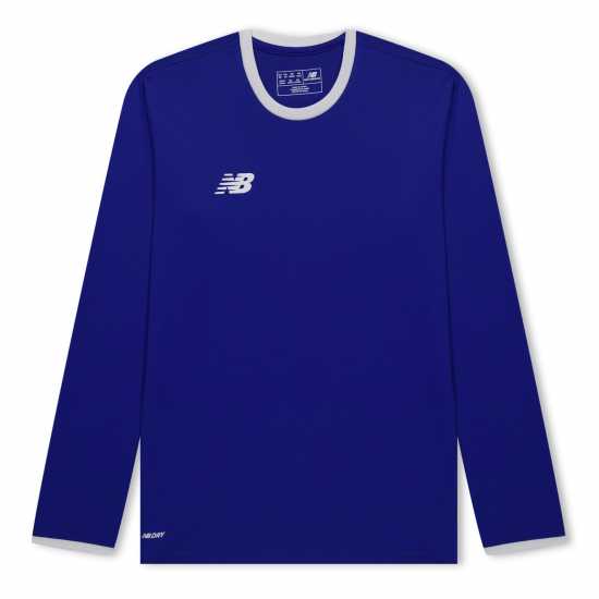 New Balance Kids' Long Sleeve Performance T-Shirt Команда Роял New Balance Kids' Long Sleeve Performance T-Shirt Команда Роял