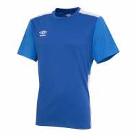 Umbro Training T-Shirt Juniors Royal/Blue/Wh Детски тениски и фланелки