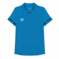 Umbro Prm Ply Plo Jn Jn99 Blue/Ocean/Navy Детски тениски и фланелки