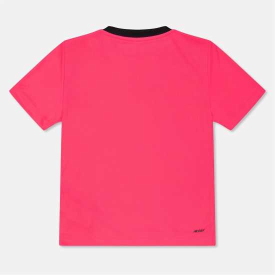 New Balance Prfrmnce T Jn99 Алфа Розово Детски тениски и фланелки