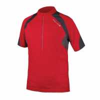 Endura Hummvee Ii Short Sleeve Jersey Red Мъжки ризи