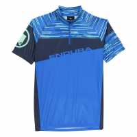 Endura Kids Hummvee Ray S/s Jersey Синьо Endura Kids Hummvee Ray S/s Jersey Синьо