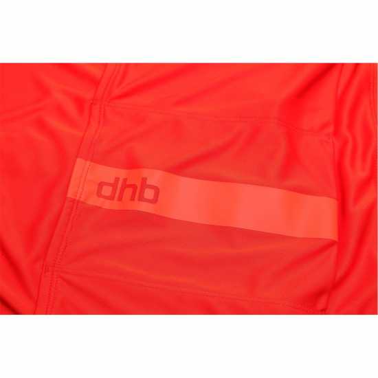 Фланелка С Дълъг Ръкав Dhb Long Sleeve Jersey Mens Firey Red Мъжки тениски и фланелки