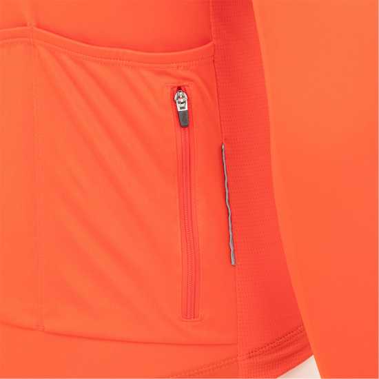 Фланелка С Дълъг Ръкав Dhb Long Sleeve Jersey Mens Firey Red Мъжки тениски и фланелки