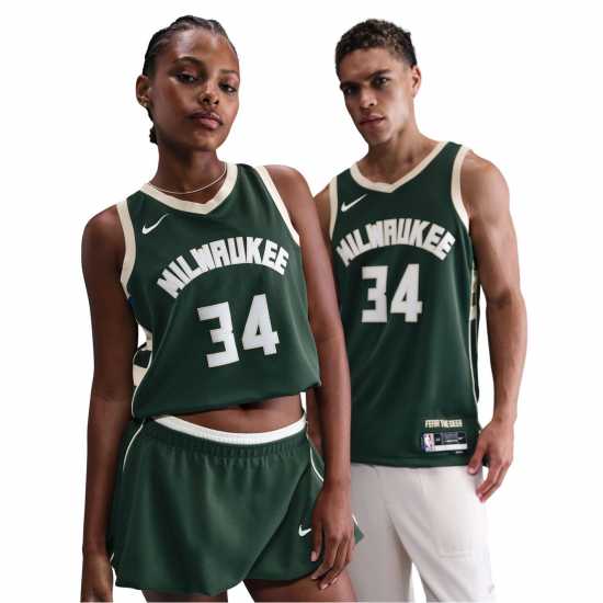 Мъжки тениски и фланелки Nike Nba Icon Edition Swingman Jersey Бъкс Nike Nba Icon Edition Swingman Jersey Бъкс Мъжки тениски и фланелки