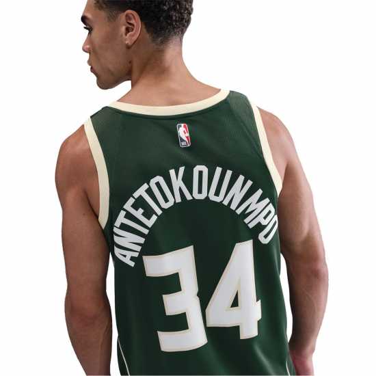 Мъжки тениски и фланелки Nike Nba Icon Edition Swingman Jersey Бъкс Nike Nba Icon Edition Swingman Jersey Бъкс Мъжки тениски и фланелки