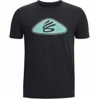 Under Armour Curry Logo Ss Jn99 Black Детски тениски и фланелки