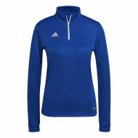 Adidas Спортно Горнище Ent22 Track Top Womens Royal Blue Дамски тениски с яка