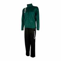 Hummel Essentials Men's Poly Suit Green Мъжки спортни екипи в две части