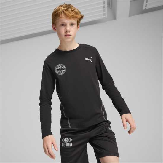 Детски тениски и фланелки Puma Active Sports Longsleeve Tee B Gym Top Unisex Kids Черно Пума Puma Active Sports Longsleeve Tee B Gym Top Unisex Kids Черно Пума Детски тениски и фланелки