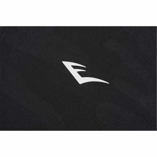 Блуза С Четвърт Цип Everlast Flex Quarter Zip Mens Черно Мъжки дрехи за фитнес