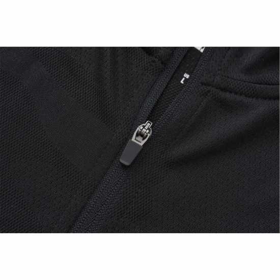 Блуза С Четвърт Цип Everlast Flex Quarter Zip Mens Черно Мъжки дрехи за фитнес