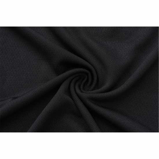 Блуза С Четвърт Цип Everlast Flex Quarter Zip Mens Черно Мъжки дрехи за фитнес