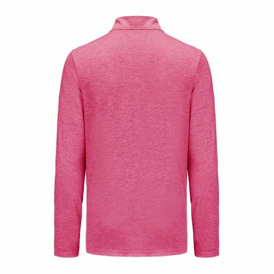 Блуза С Четвърт Цип Everlast Flex Quarter Zip Mens Pink Marl Мъжки дрехи за фитнес