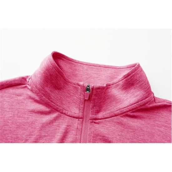 Блуза С Четвърт Цип Everlast Flex Quarter Zip Mens Pink Marl Мъжки дрехи за фитнес