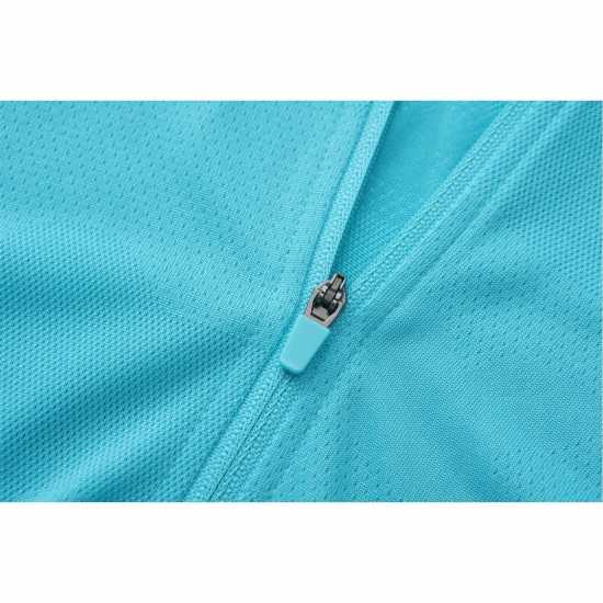 Блуза С Четвърт Цип Everlast Flex Quarter Zip Mens Цианово синьо Мъжки дрехи за фитнес