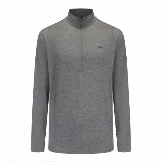 Блуза С Четвърт Цип Everlast Flex Quarter Zip Mens Тъмно сиво марл Мъжки дрехи за фитнес