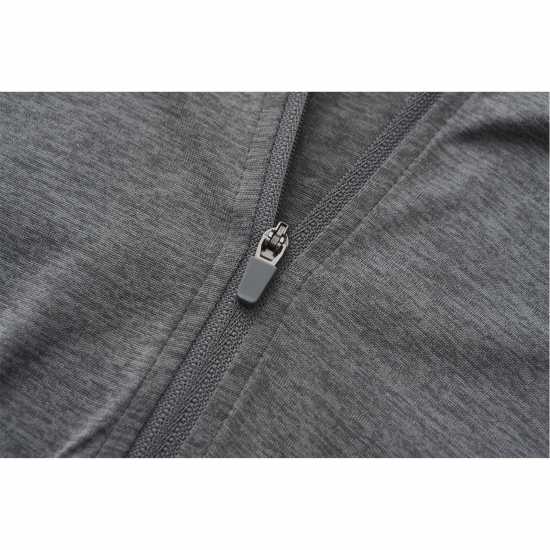 Блуза С Четвърт Цип Everlast Flex Quarter Zip Mens Тъмно сиво марл Мъжки дрехи за фитнес