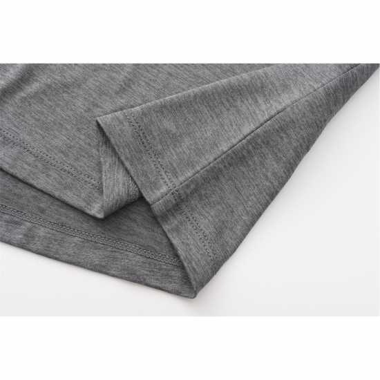 Блуза С Четвърт Цип Everlast Flex Quarter Zip Mens Тъмно сиво марл Мъжки дрехи за фитнес