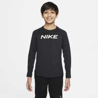 Nike Pro Long Sleeve Performance Top Junior Boys  Детски тениски и фланелки