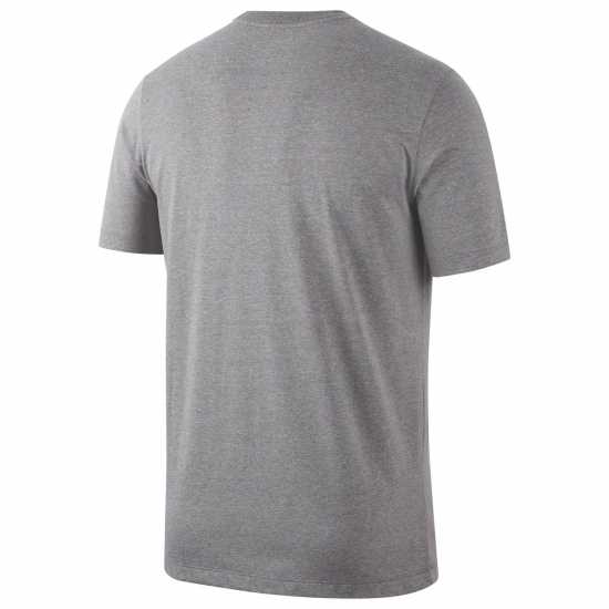 Nike Мъжка Тениска Air Jordan Big Logo T Shirt Mens Сиво Мъжки тениски с яка