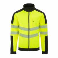 Dunlop Мъжко Софтшел Яке Hi Vis Softshell Jacket Mens  Работно облекло