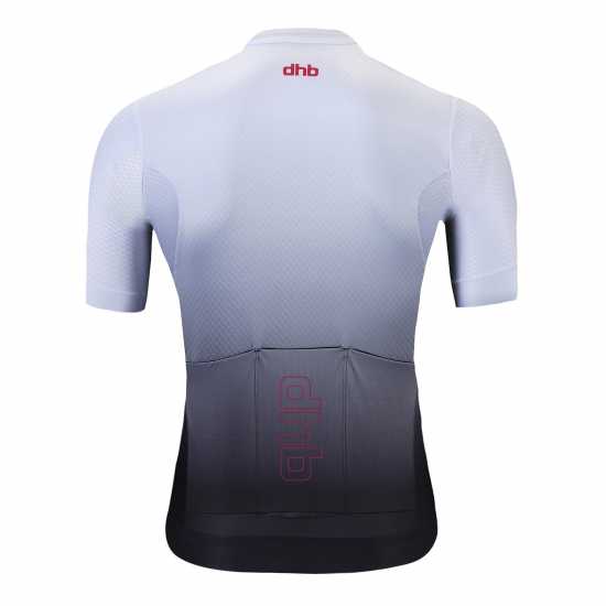Dhb Dhb Aeron Short Sleeve Jersey 3.0 White Fade 