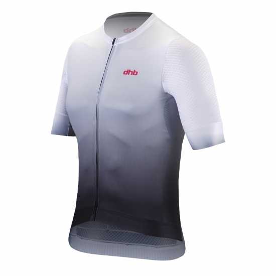 Dhb Dhb Aeron Short Sleeve Jersey 3.0 White Fade 