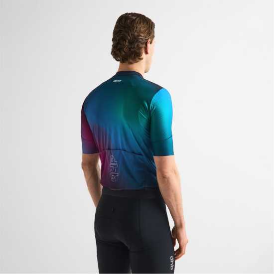 Dhb Dhb Aeron Short Sleeve Jersey 3.0 Unisex Purple Multi 