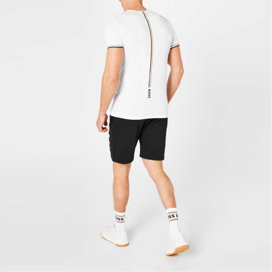 Hugo Boss Мъжка Риза Boss Boss T-Shirt Mens White 100 Тенис разпродажба