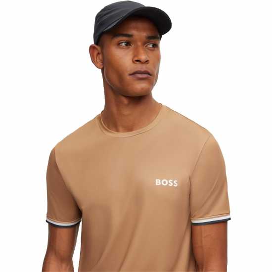 Hugo Boss Мъжка Риза Boss Boss T-Shirt Mens Med Beige 260 Тенис разпродажба