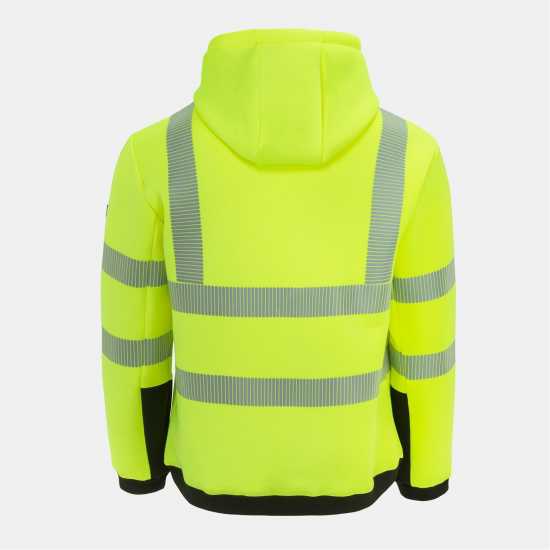 Dunlop Hi Vis Hoodie Mens  Работно облекло