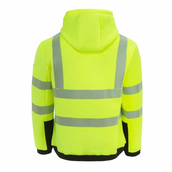 Dunlop Hi Vis Hoodie Mens  Работно облекло