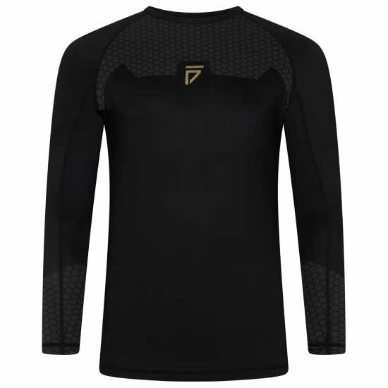 Gym King Gk Fight Division Long Sleeve Rash Guard Top Mens  