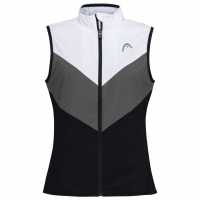 Head Club Vest Womens Black/Grey Дамски потници