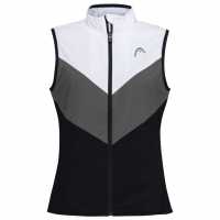 Head Club Vest Womens Черно/Сиво Дамски тениски и фланелки