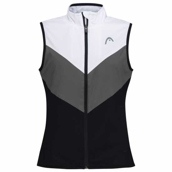 Head Club Vest Womens Черно/Сиво Дамски тениски и фланелки