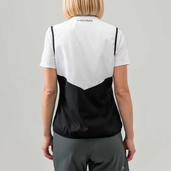 Head Club Vest Womens Черно/Сиво Дамски тениски и фланелки