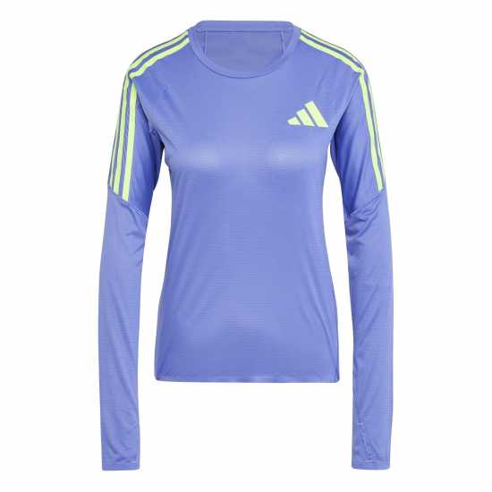 Adidas Горнище С Дълъг Ръкав Adizero Promo Running Long Sleeve Top Womens  Футболни тренировъчни горнища