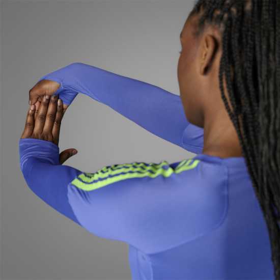 Adidas Горнище С Дълъг Ръкав Adizero Promo Running Long Sleeve Top Womens  Футболни тренировъчни горнища