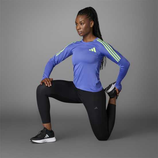 Adidas Горнище С Дълъг Ръкав Adizero Promo Running Long Sleeve Top Womens  Футболни тренировъчни горнища